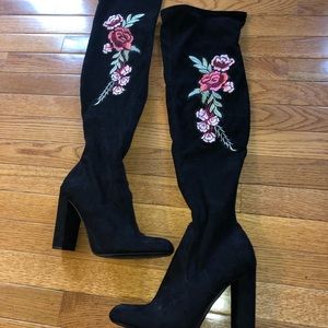 Steve Madden Rose Over the Knee Boots